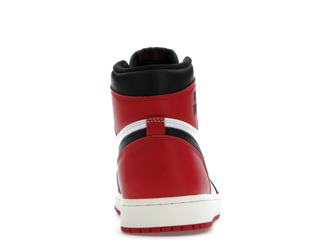 Jordan 1 Retro High OG Black Toe Reimagined