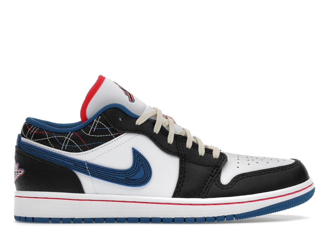 Jordan 1 Low SE Industrial Blue Sashiko