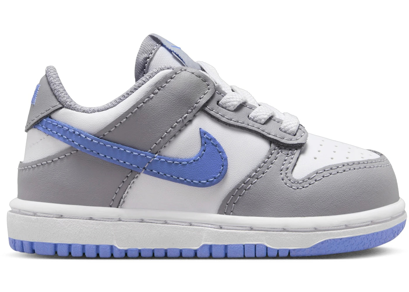 Nike Dunk Low White Cement Grey Royal Pulse (TD)