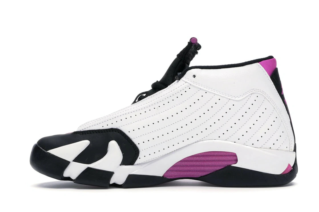 Jordan 14 Retro Fuchsia Flash Black Toe (GS)