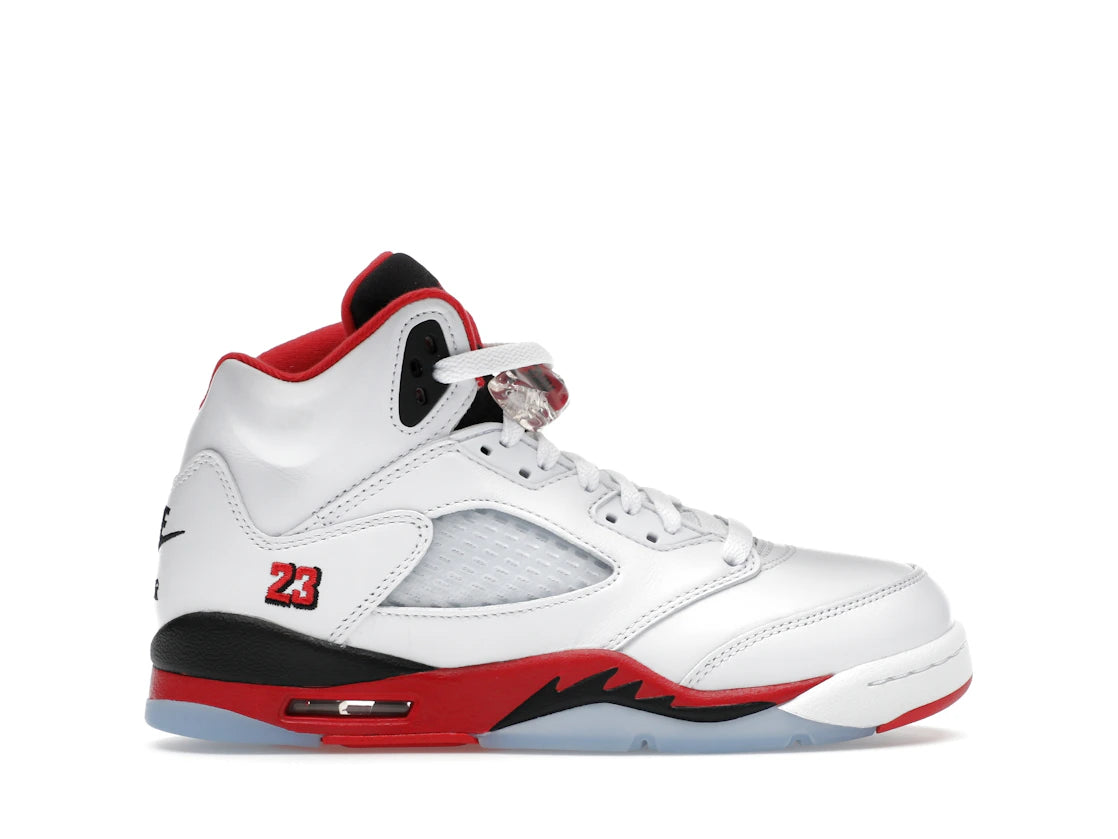 Jordan 5 Retro Fire Red Black Tongue (2025) (GS)