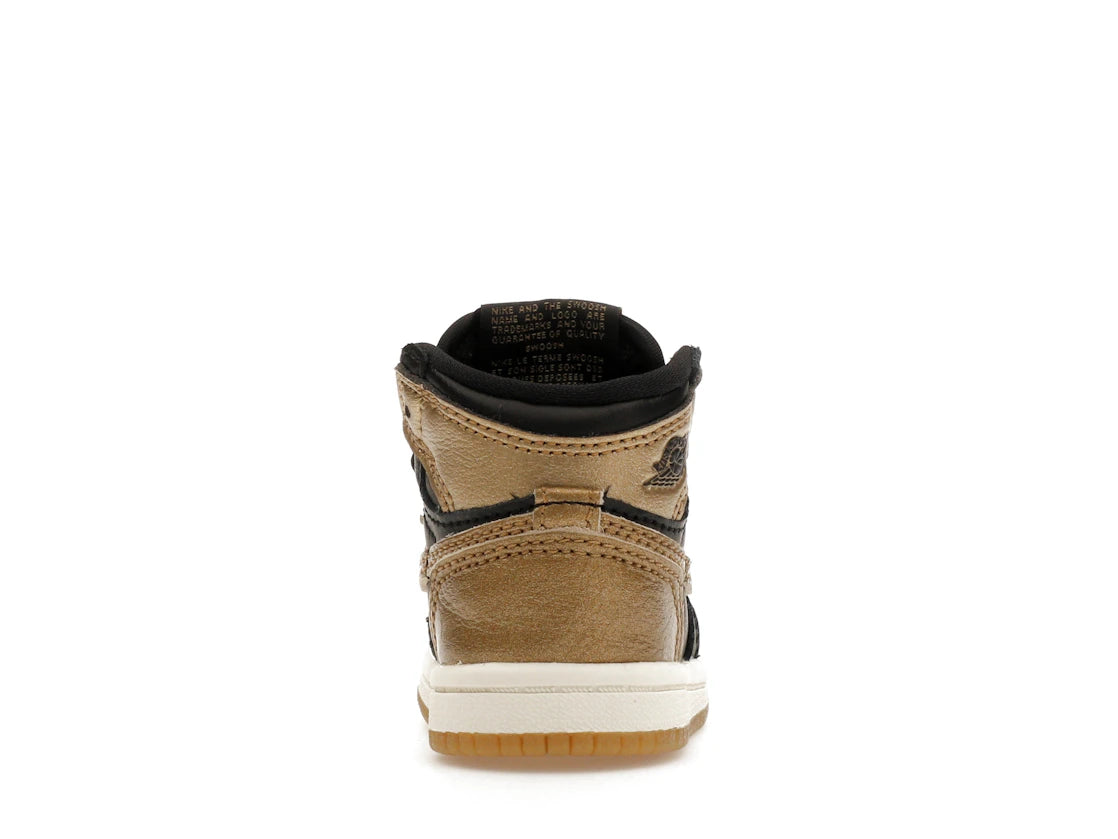 Jordan 1 Retro High OG Black Metallic Gold (TD)