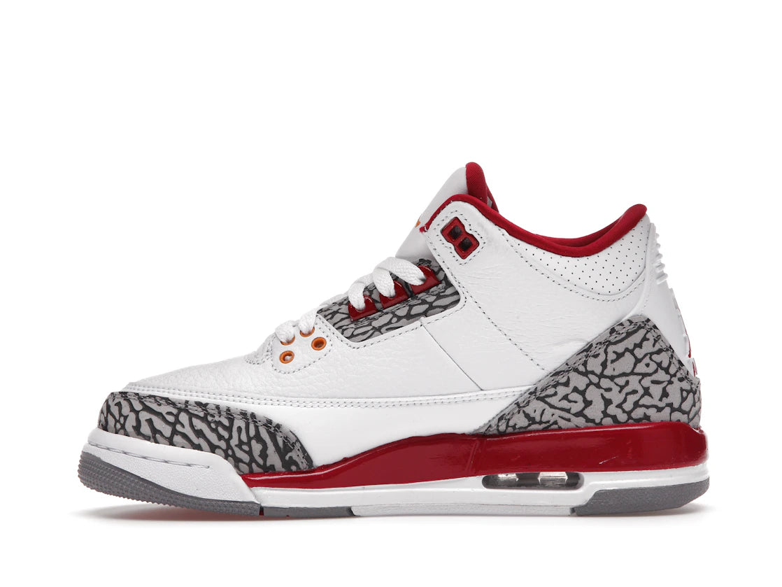 Jordan 3 Retro Cardinal (GS)