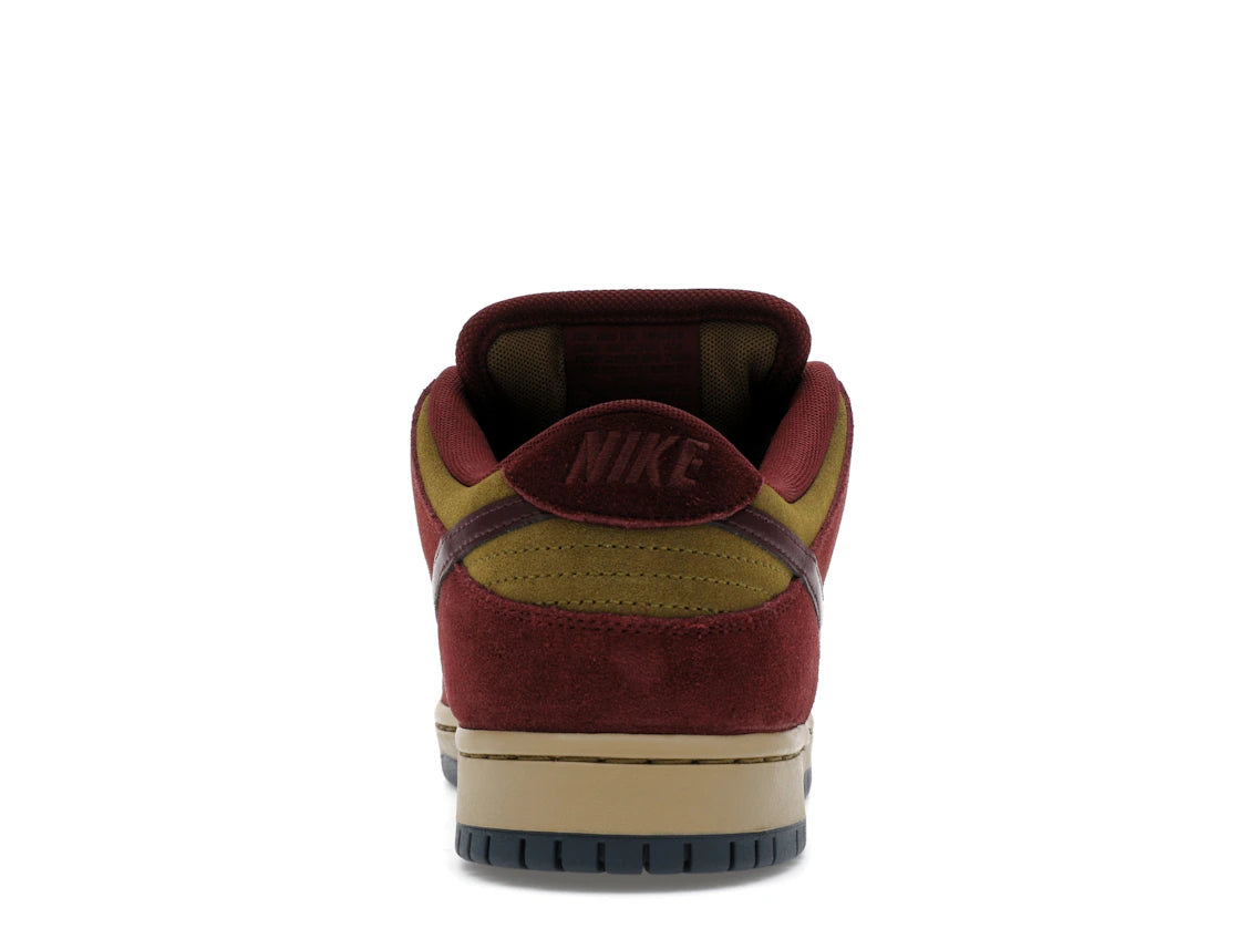 Nike SB Dunk Low Dark Team Red Olive Flak