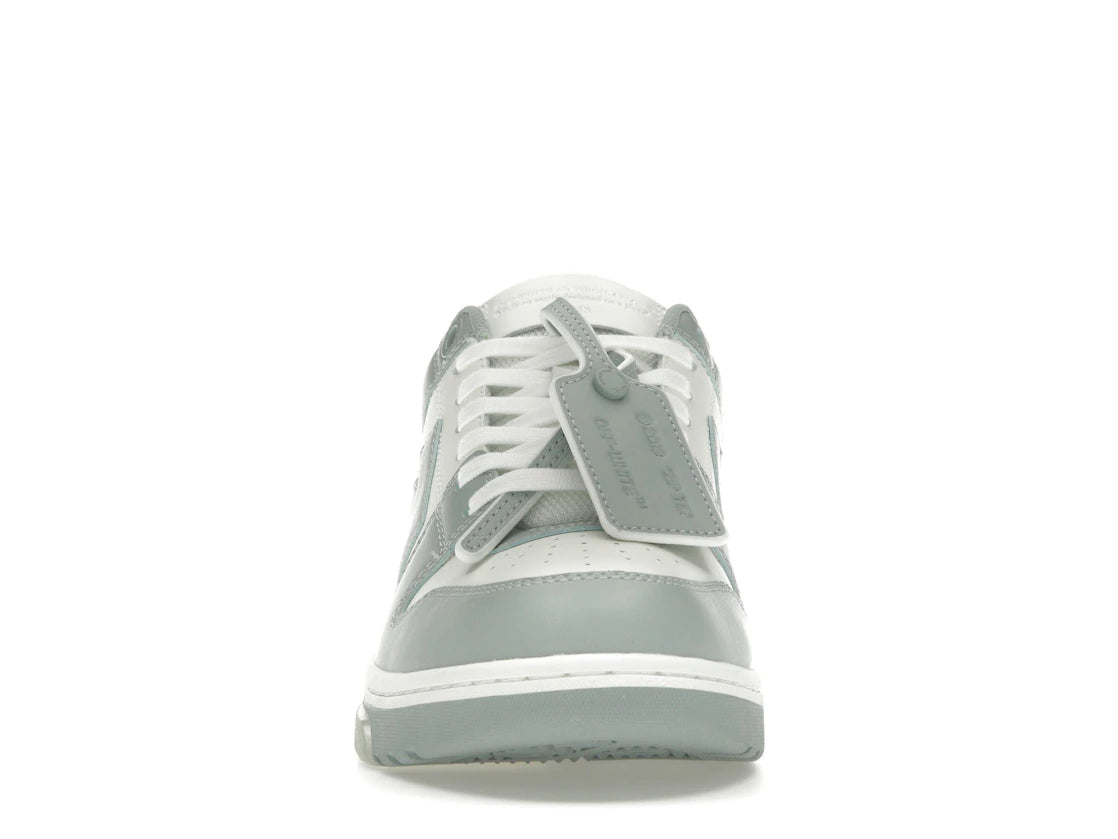 OFF-WHITE Out Of Office OOO Low Tops White Grey