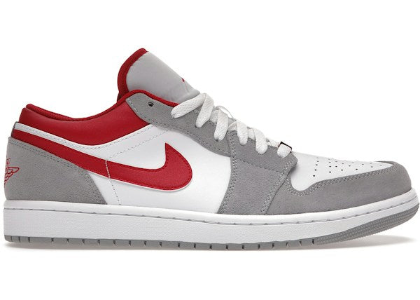 Jordan 1 Low SE Light Smoke Grey Gym Red