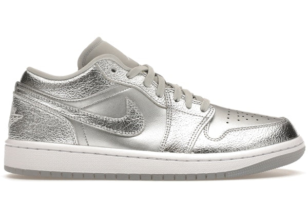 Jordan 1 Low SE Metallic Silver (Women's)