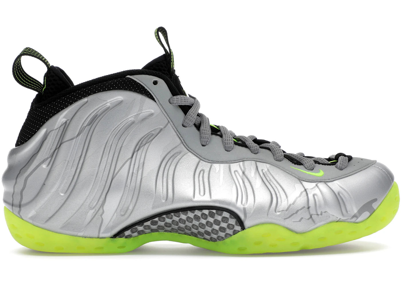 Nike Air Foamposite One Silver Volt Camo