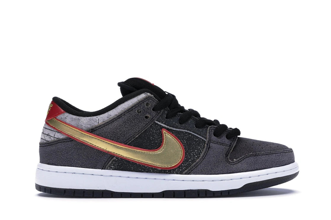Nike SB Dunk Low Beijing Metallic Gold