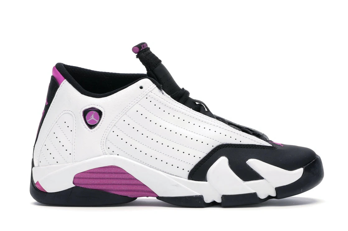 Jordan 14 Retro Fuchsia Flash Black Toe (GS)