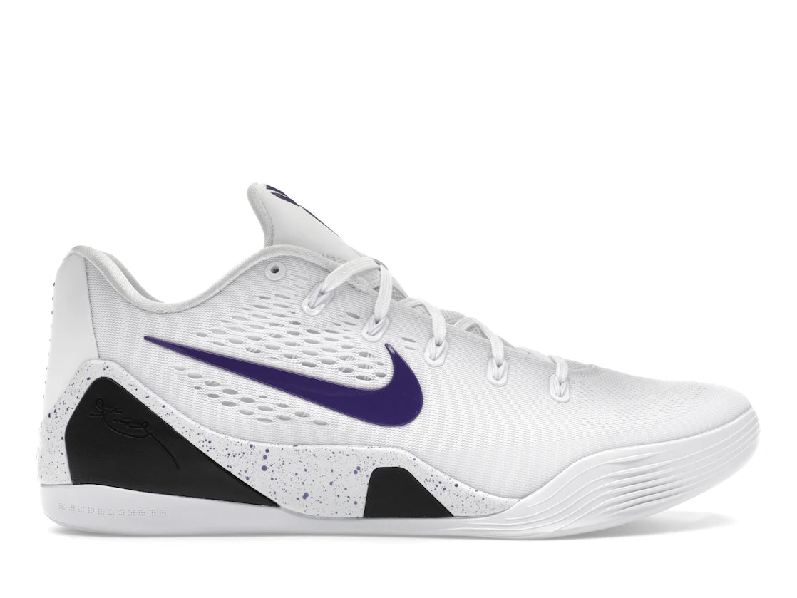 Nike Kobe 9 Elite Low EM Protro White Court Purple