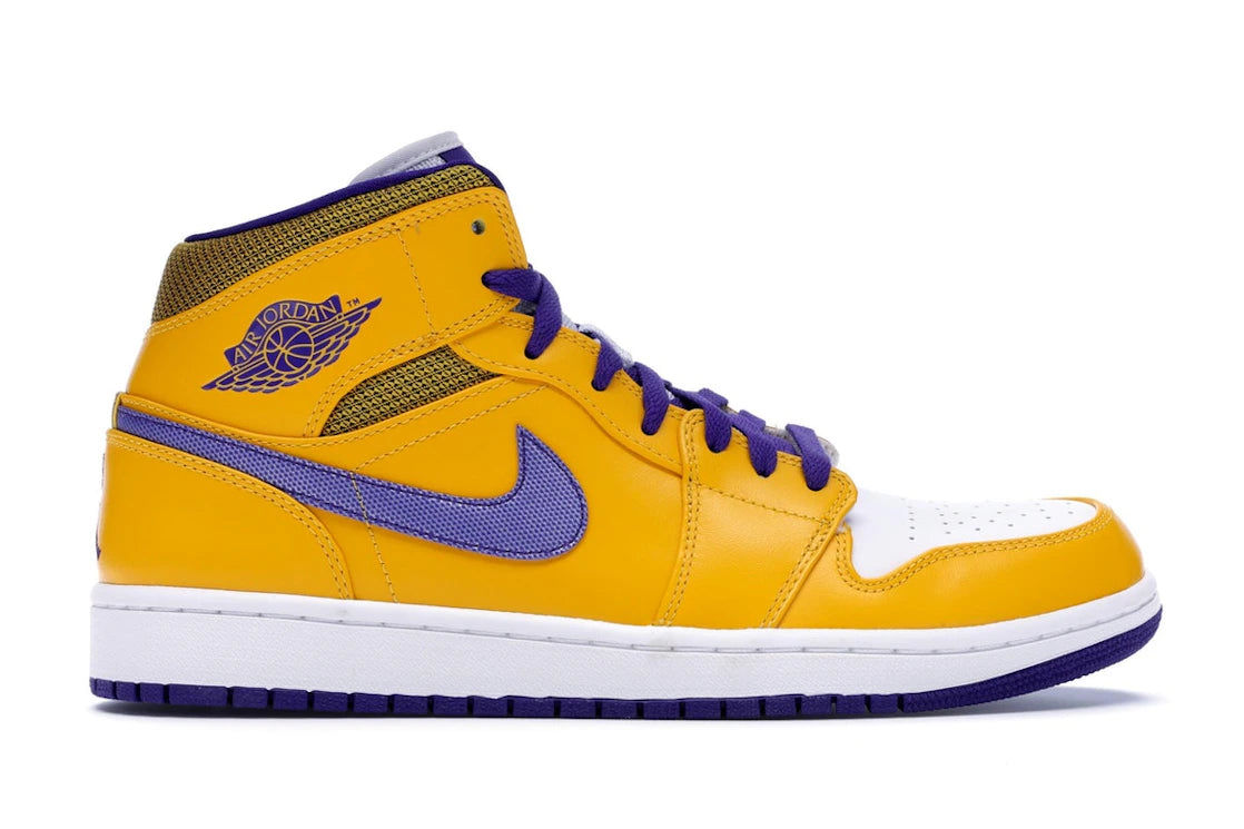 Jordan 1 Mid Lakers