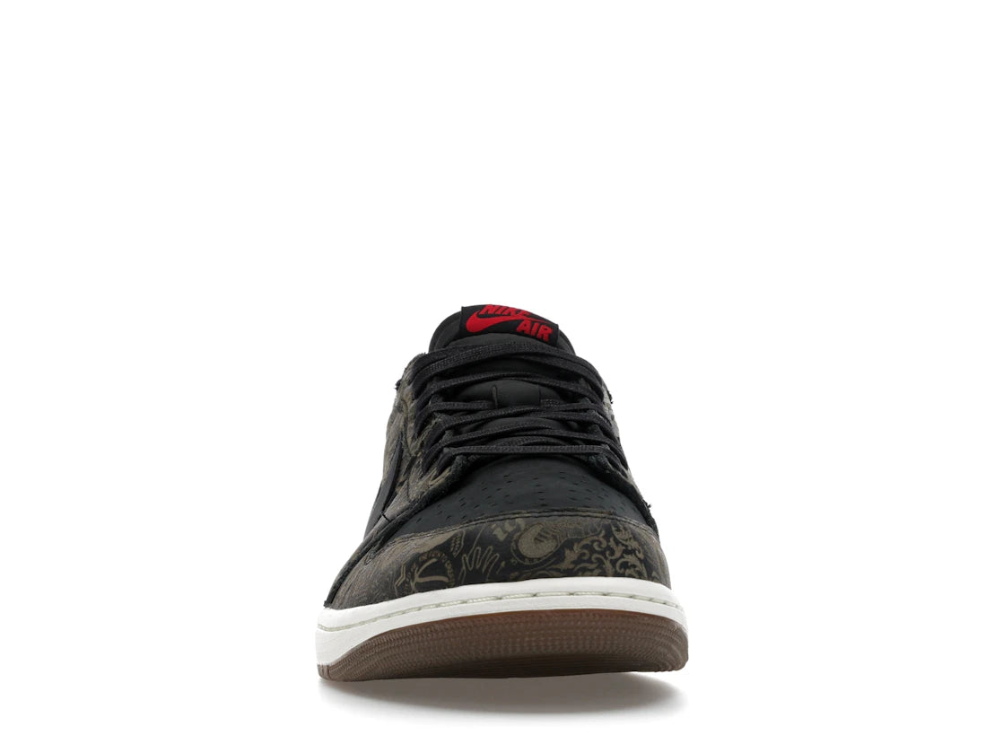 Jordan 1 Retro Low OG Laser Black University Red