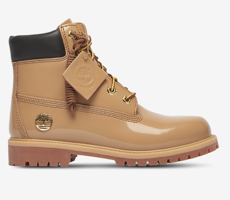 Timberland Premium 6" Waterproof Patent Leather Boots (Toddler).