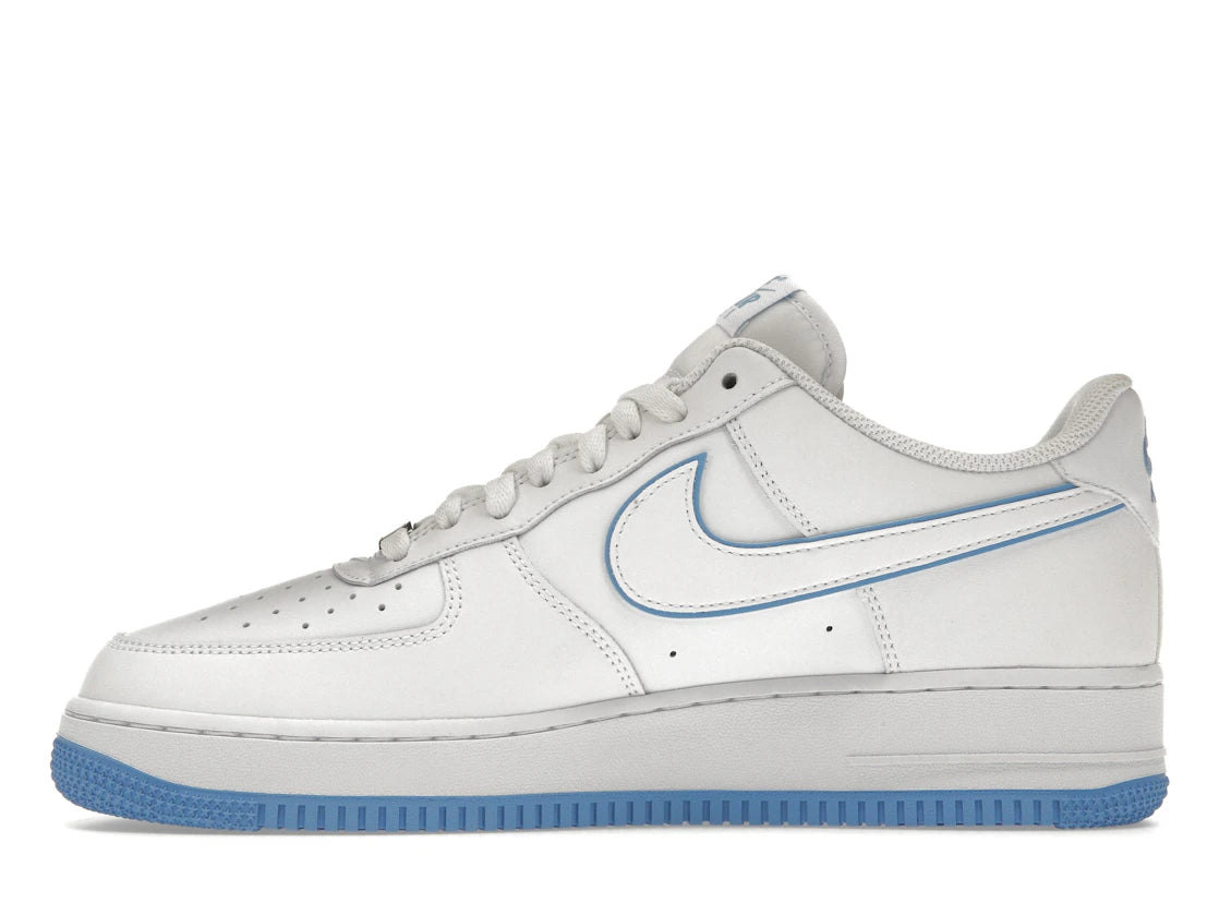 Nike Air Force 1 '07 Low White University Blue Sole