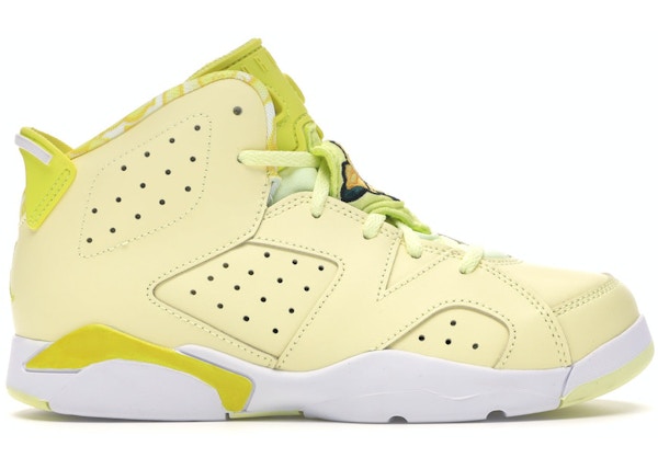 Jordan 6 Retro Dynamic Yellow Floral (PS)