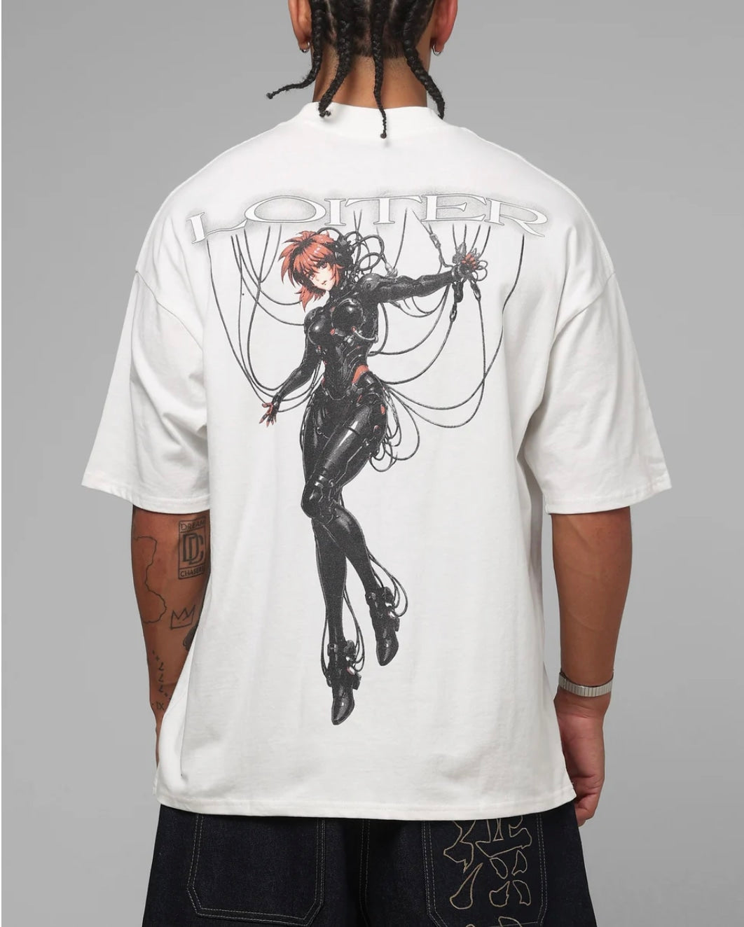 LOITER ULTIMATE SPECTRE VINTAGE T-SHIRT OFF WHITE