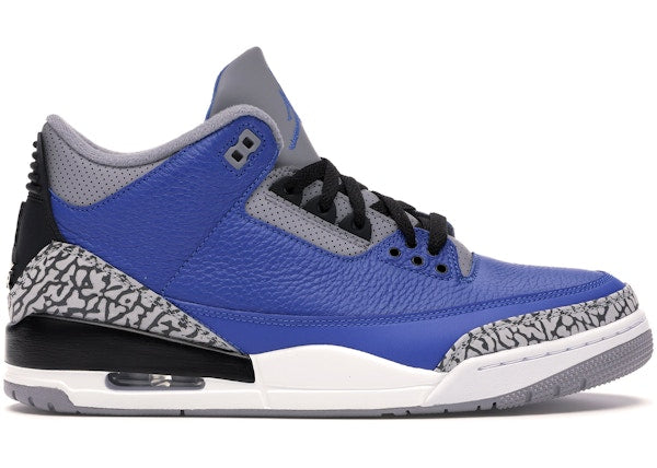 Jordan 3 Retro Varsity Royal Cement