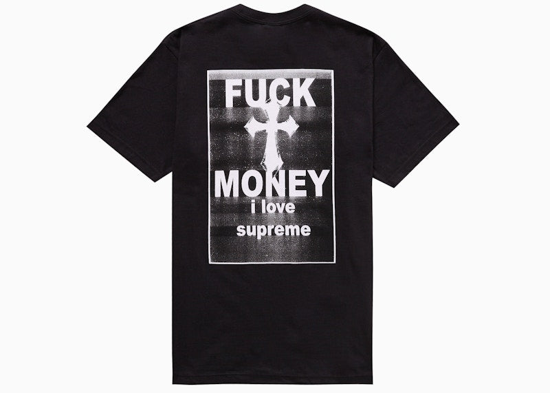 Supreme Fuck Money Tee Black