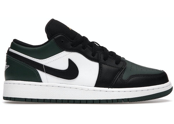 Jordan 1 Low Green Toe (GS)