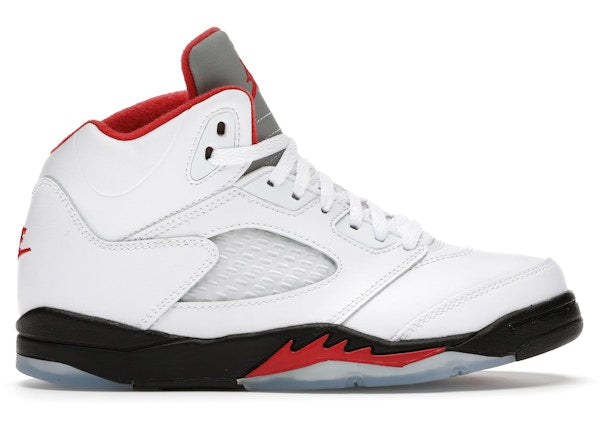 Jordan 5 Retro Fire Red Silver Tongue (2020) (PS)