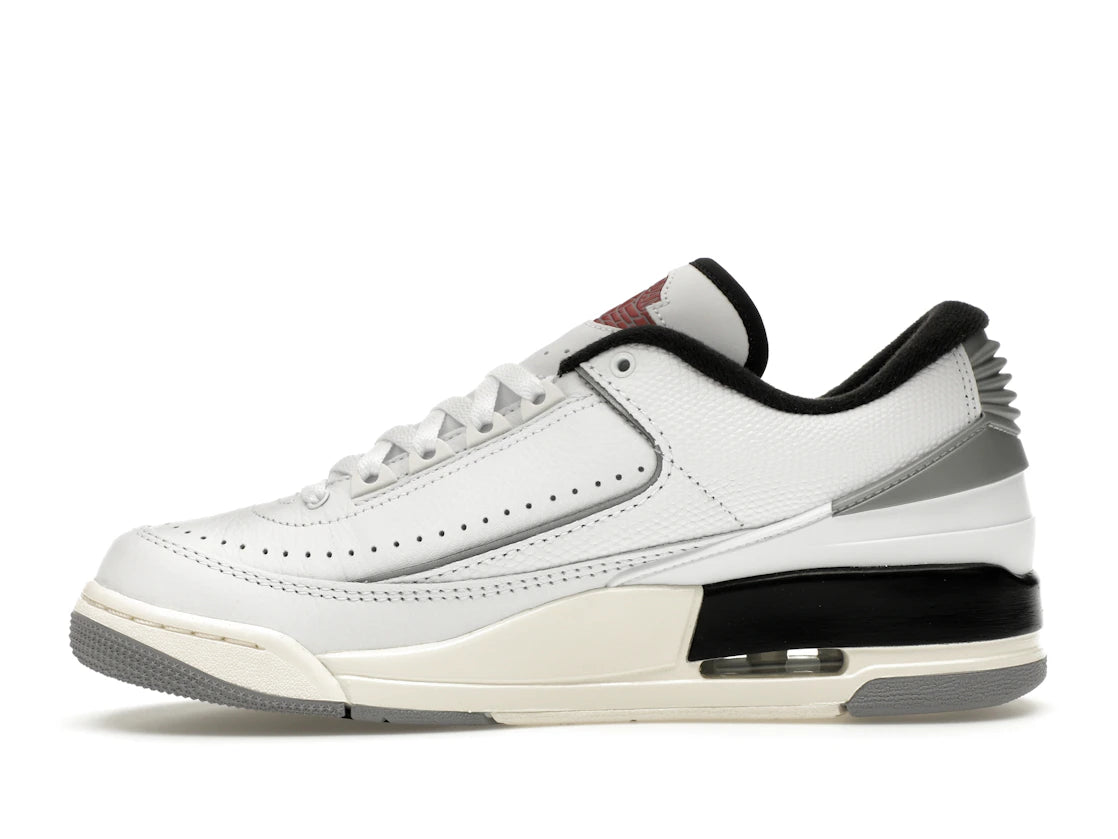 Jordan 2/3 White Black Metallic Silver