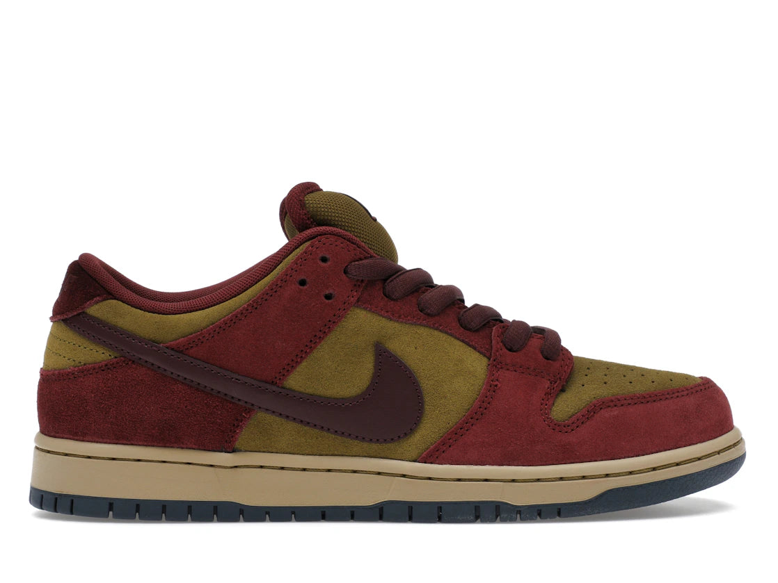 Nike SB Dunk Low Dark Team Red Olive Flak