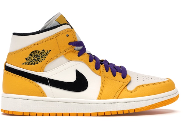 Jordan 1 Mid SE Lakers