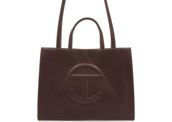 Telfar Shopping Bag Medium Chocolate