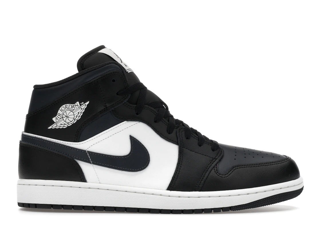 Jordan 1 Mid Off Noir Toe