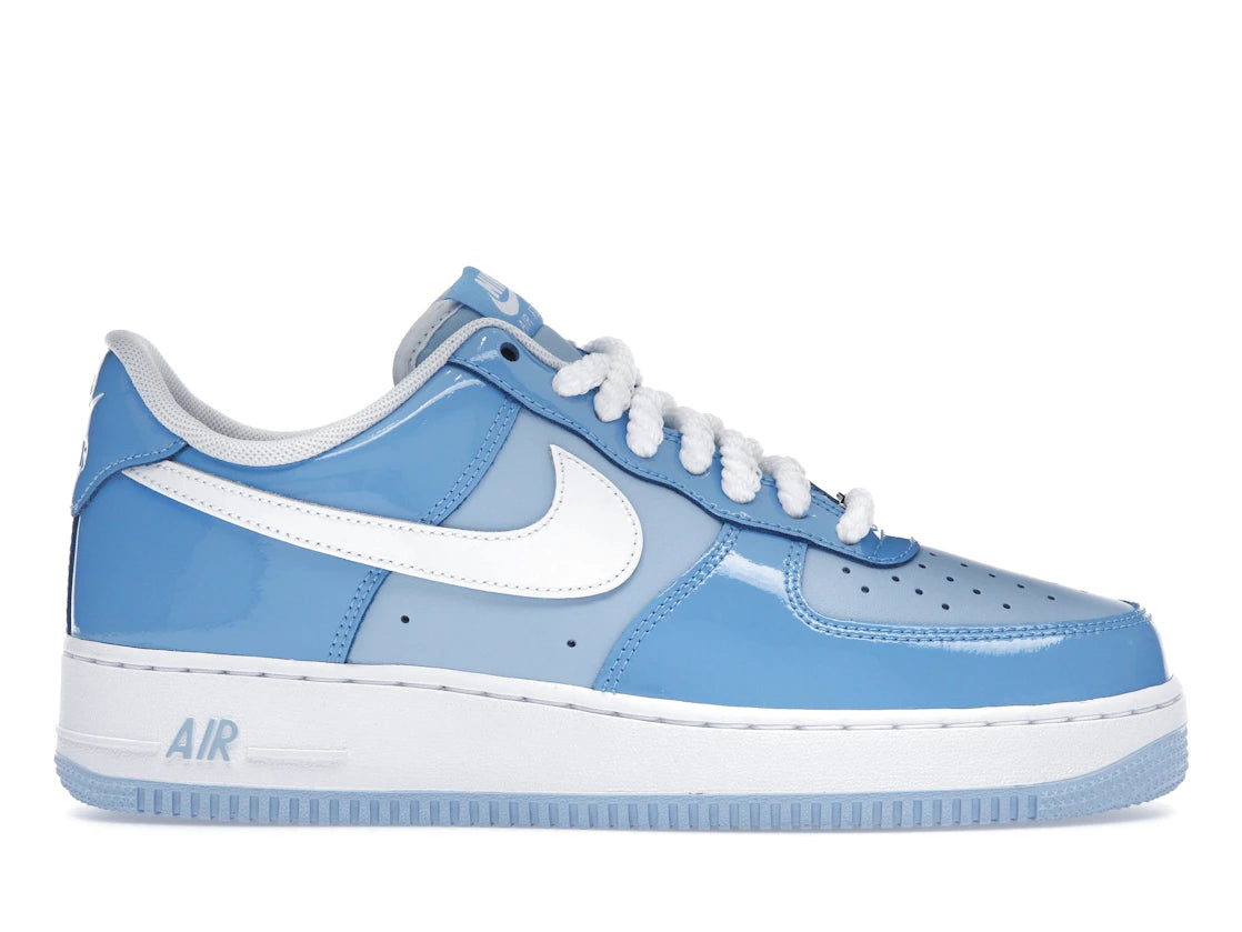 Nike Air Force 1 Low '07 LV8 Phychic Blue White Patent