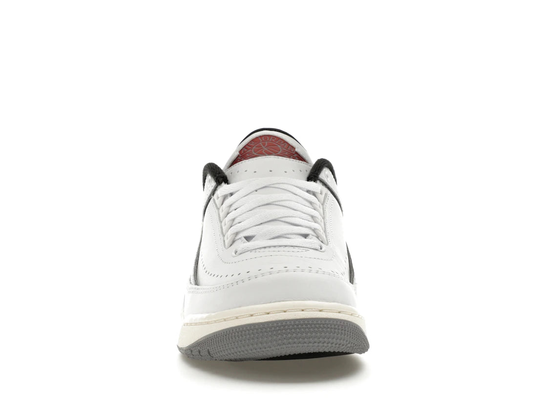 Jordan 2/3 White Black Metallic Silver