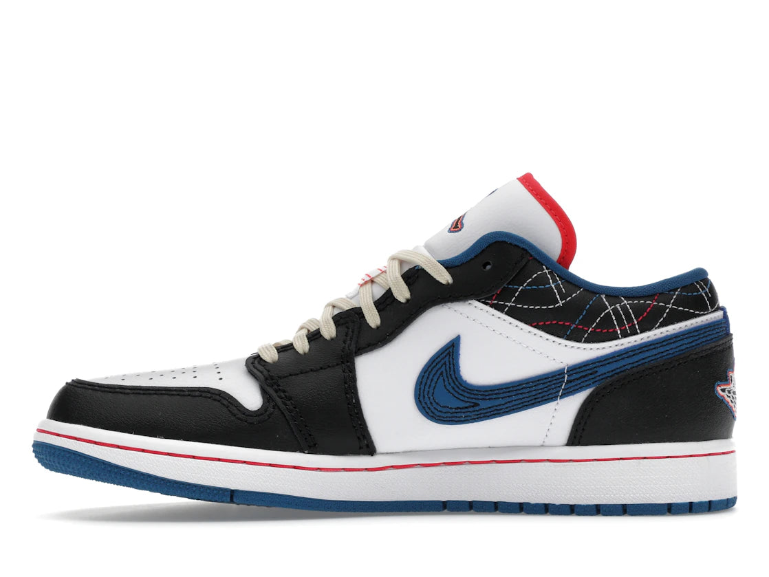 Jordan 1 Low SE Industrial Blue Sashiko