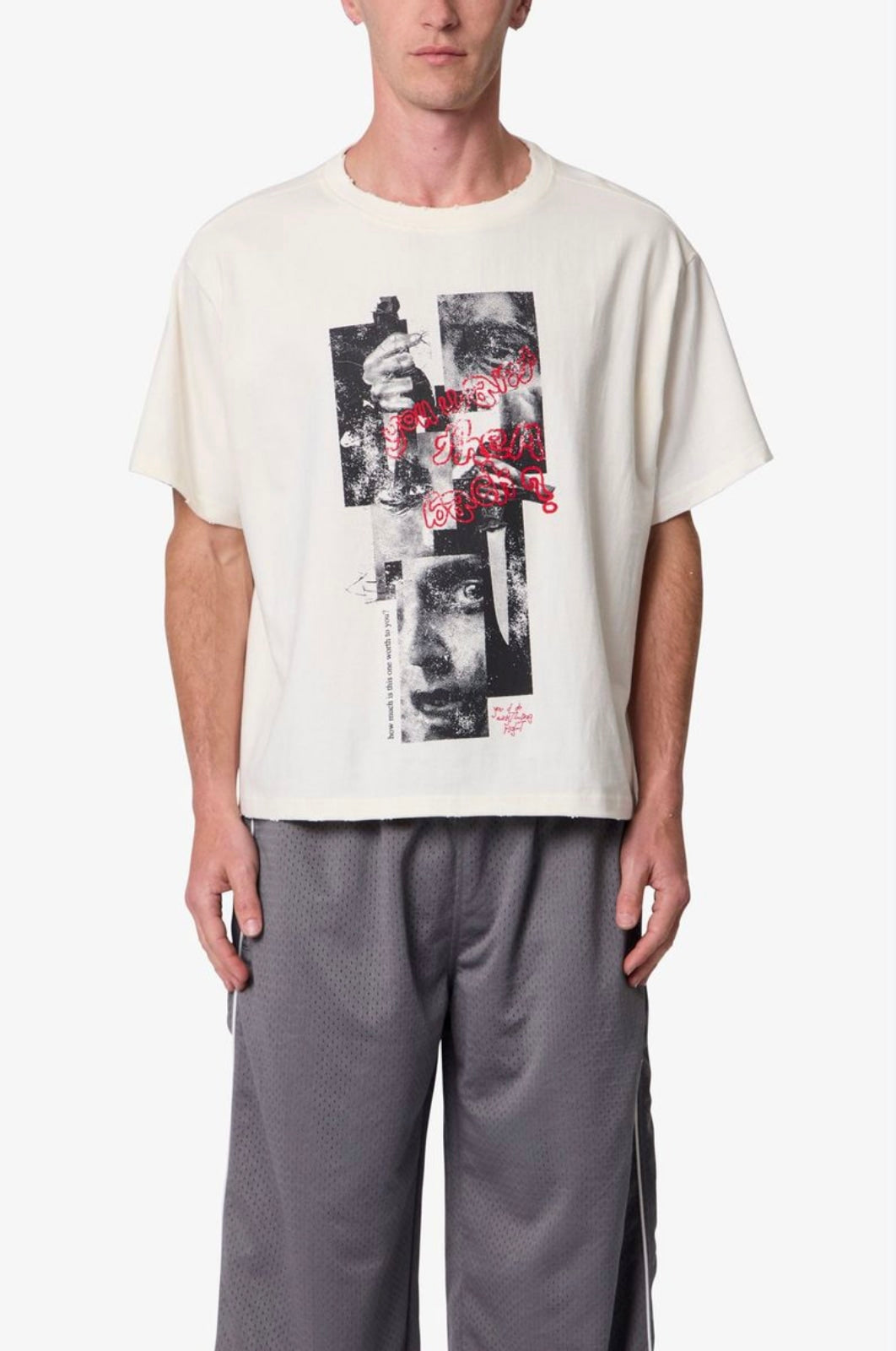 MNML - You Want Them Back Tee - Off White