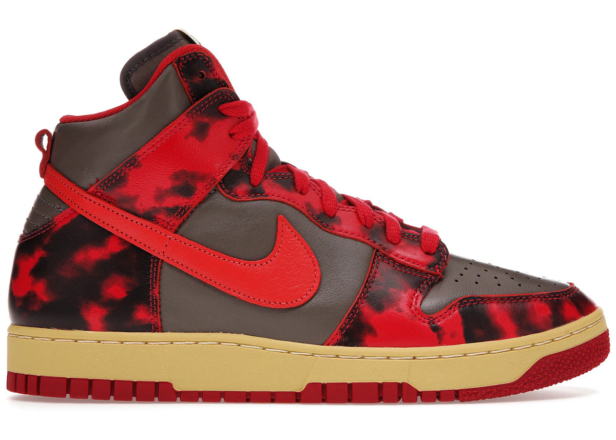 Nike Dunk High 1985 Red Acid Wash