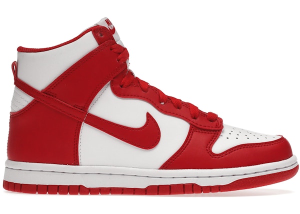 Nike Dunk High Championship White Red (White Tongue Tag) (GS)