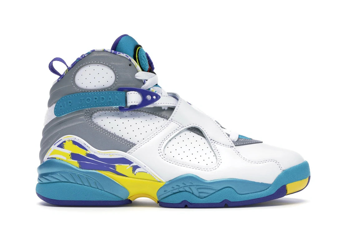 Jordan 8 Retro White Aqua (2019) (Women's)