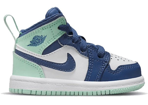 Jordan 1 Mid Mystic Navy Mint Foam (TD)