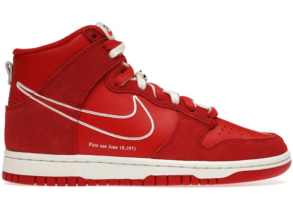 Nike Dunk High First Use Red