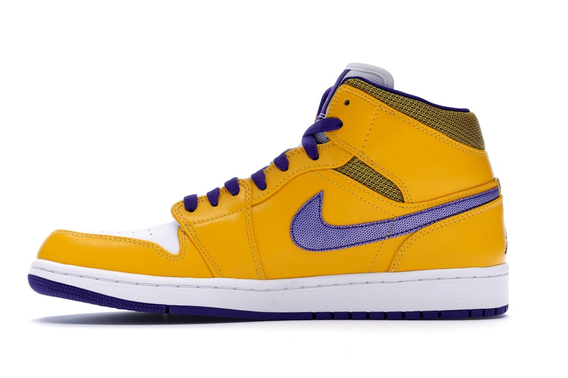 Jordan 1 Mid Lakers