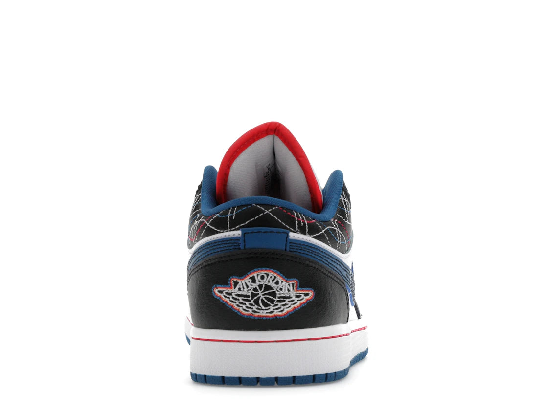 Jordan 1 Low SE Industrial Blue Sashiko