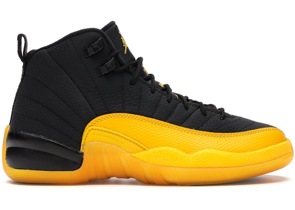 Jordan 12 Retro Black University Gold (GS)