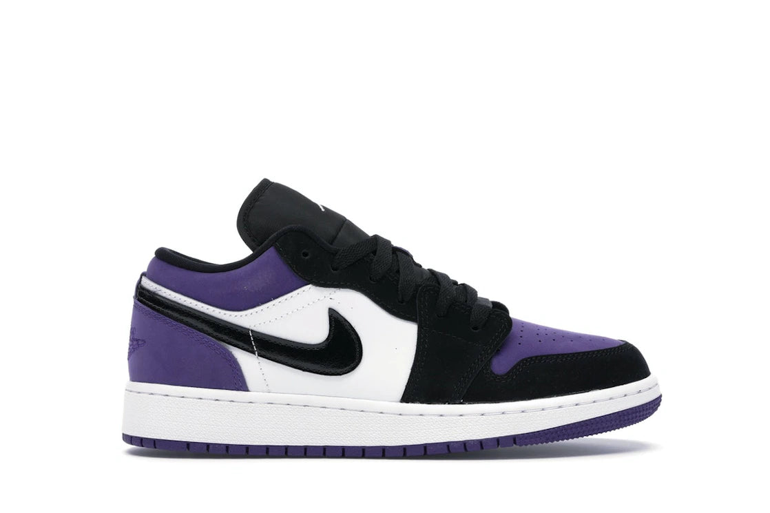 Jordan 1 Low Court Purple (GS)