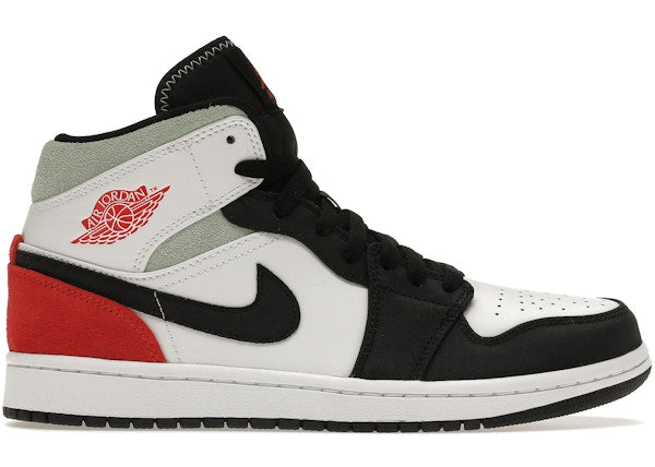 Jordan 1 Mid SE Red Black Toe